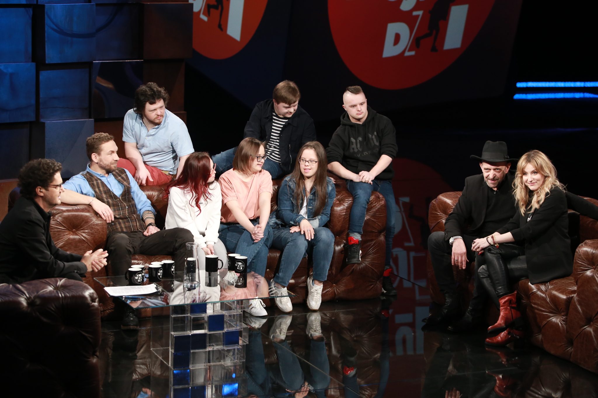 Kuba Wojewódzki: Agata Wątróbska, Janusz Chabior, Przemek Kossakowski oraz bohaterowie programu "Down the road 2"